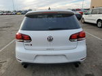 2010 Volkswagen Gti  White vin: WVWFD7AJ3AW286150