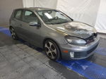 2010 Volkswagen Gti  Gray vin: WVWFD7AJ7AW151785