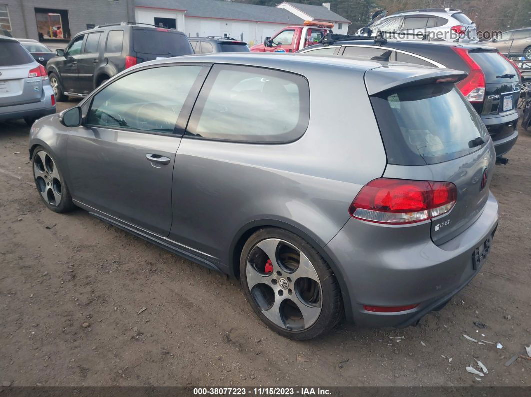 2010 Volkswagen Gti 2-door Gray vin: WVWFD7AJ9AW200999