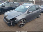 2010 Volkswagen Gti 2-door Gray vin: WVWFD7AJ9AW200999