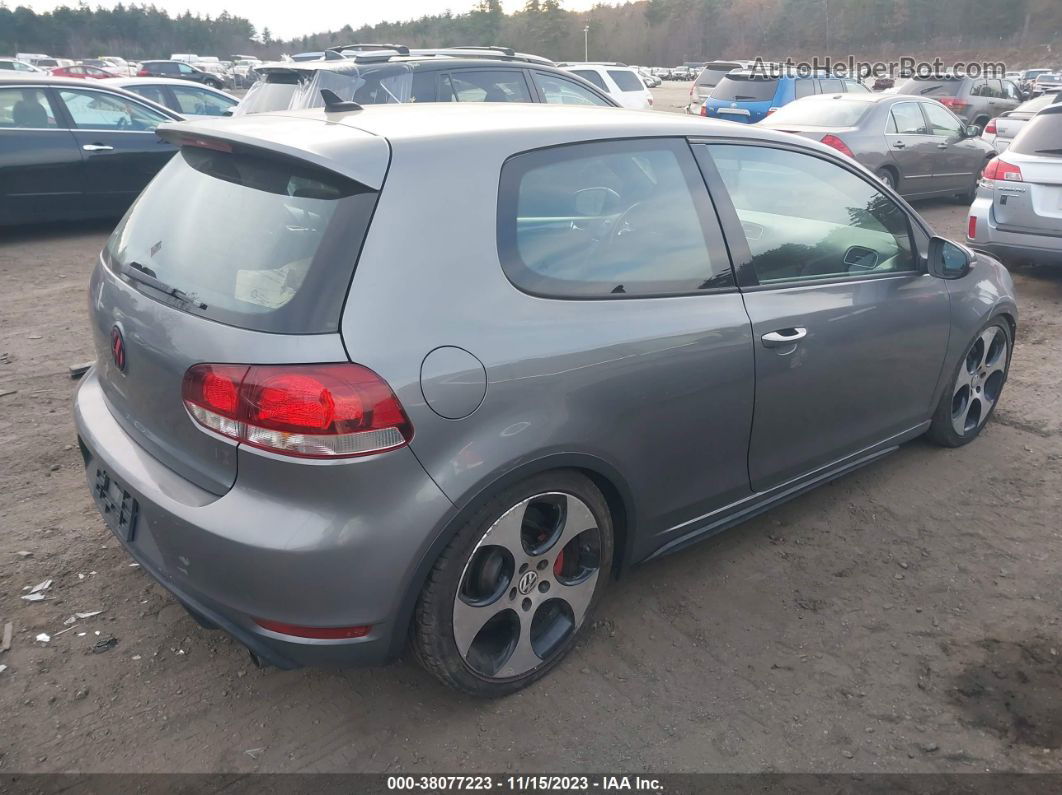 2010 Volkswagen Gti 2-door Gray vin: WVWFD7AJ9AW200999