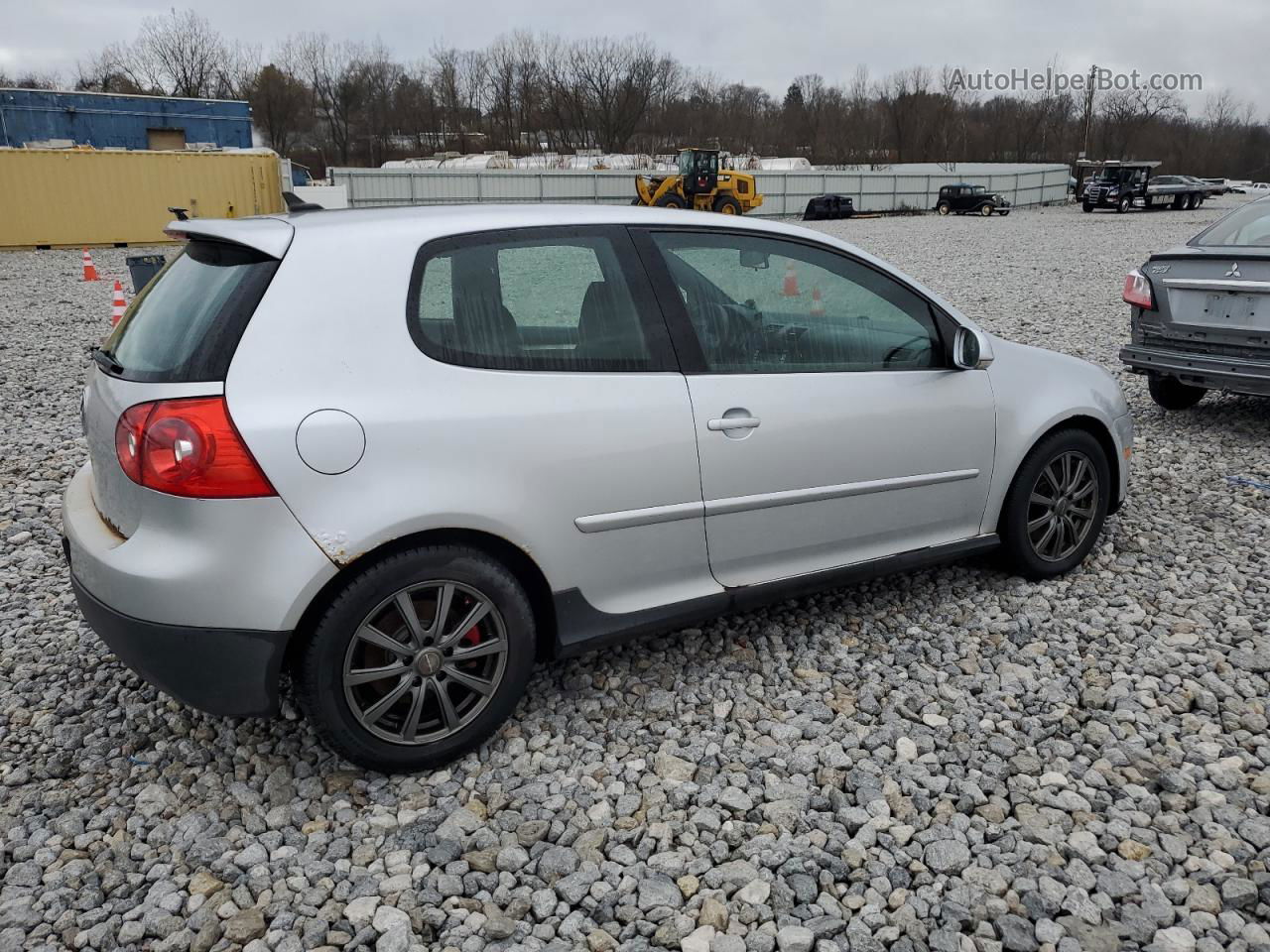 2008 Volkswagen Gti  Silver vin: WVWFV71K08W043248