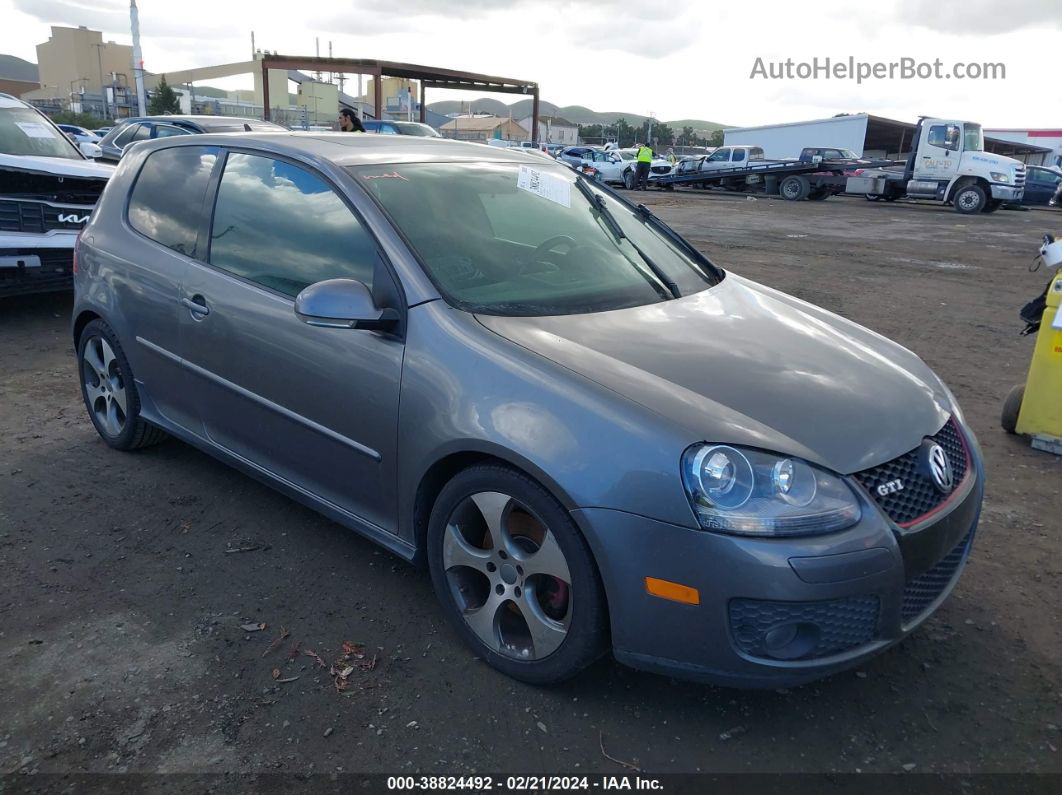 2008 Volkswagen Gti 2-door Gray vin: WVWFV71K08W047672