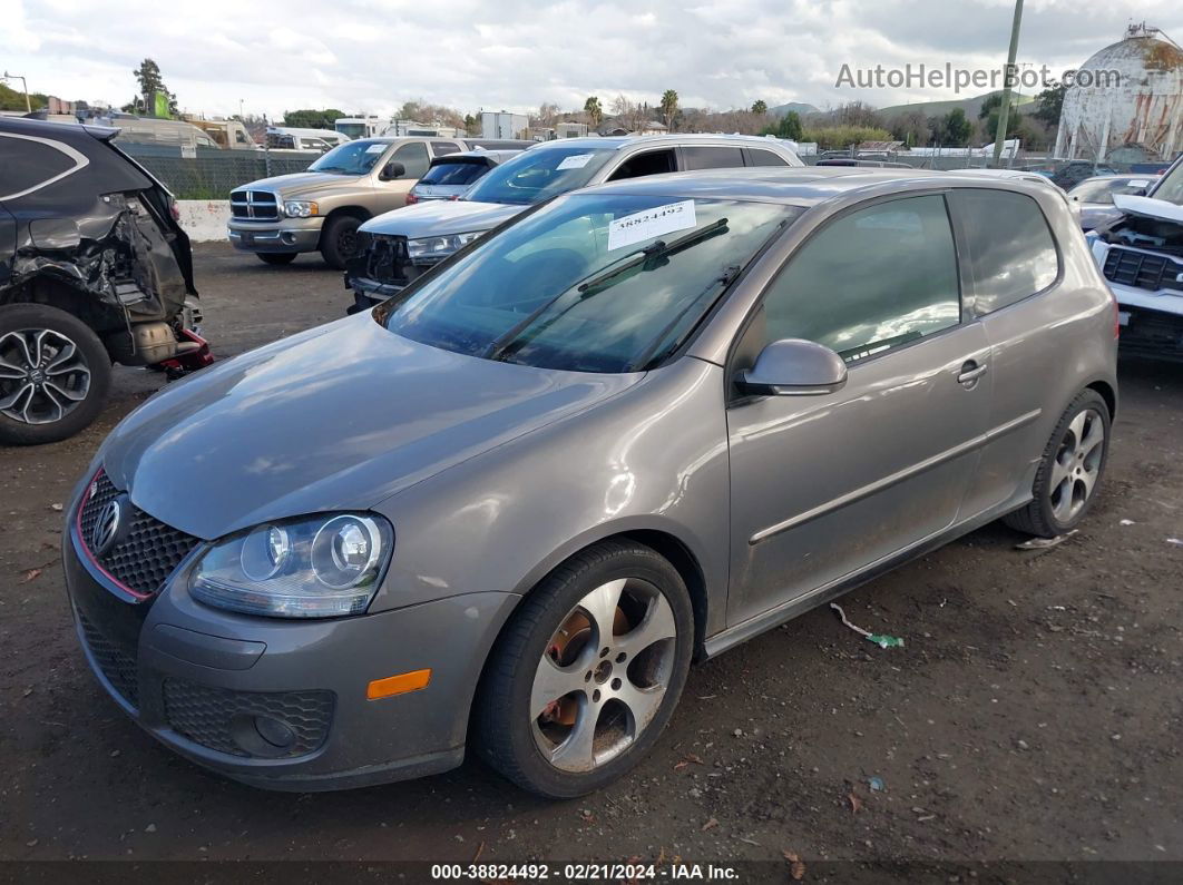 2008 Volkswagen Gti 2-door Gray vin: WVWFV71K08W047672