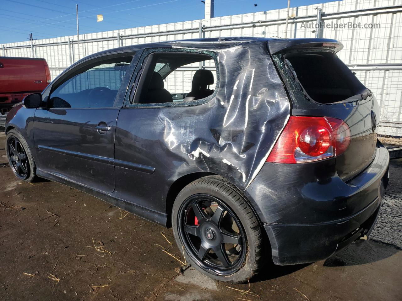 2008 Volkswagen Gti  Charcoal vin: WVWFV71K08W308816