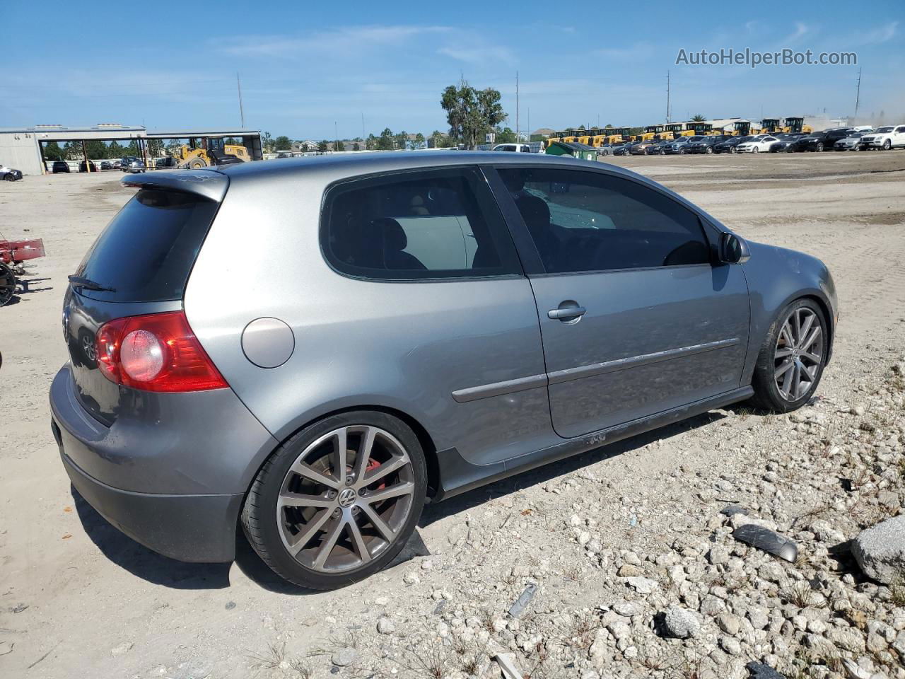 2008 Volkswagen Gti  Gray vin: WVWFV71K08W334056