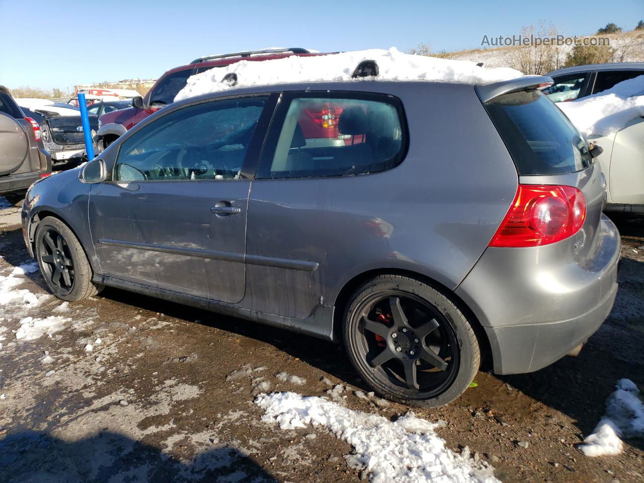 2009 Volkswagen Gti  Серый vin: WVWFV71K09W124767