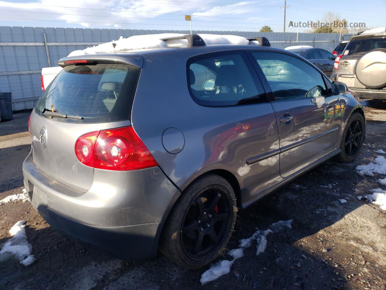 2009 Volkswagen Gti  Gray vin: WVWFV71K09W124767