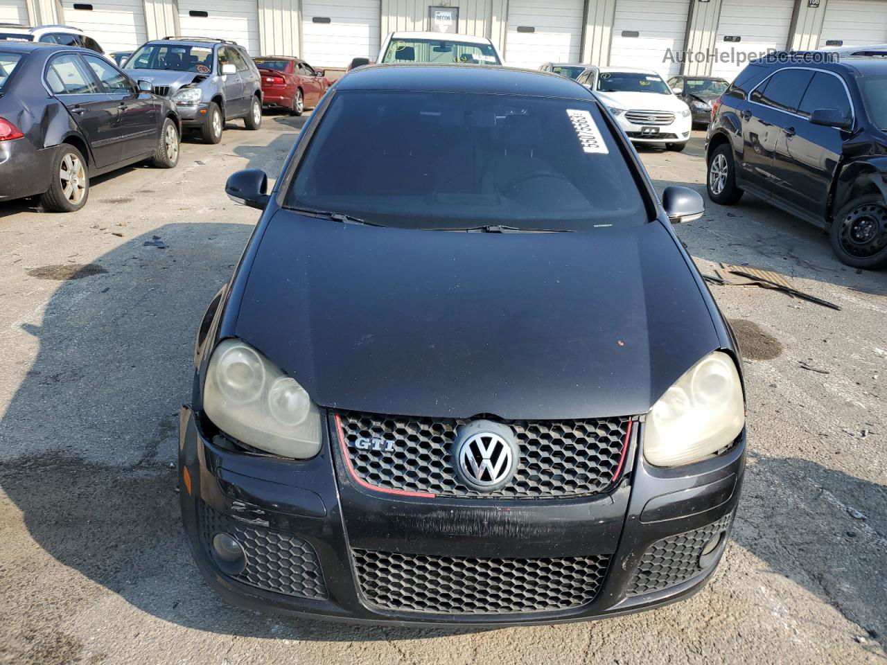 2008 Volkswagen Gti  Black vin: WVWFV71K18W249145