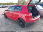 2009 Volkswagen Gti 2-door Red vin: WVWFV71K19W099961