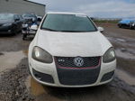 2009 Volkswagen Gti  White vin: WVWFV71K39W100396