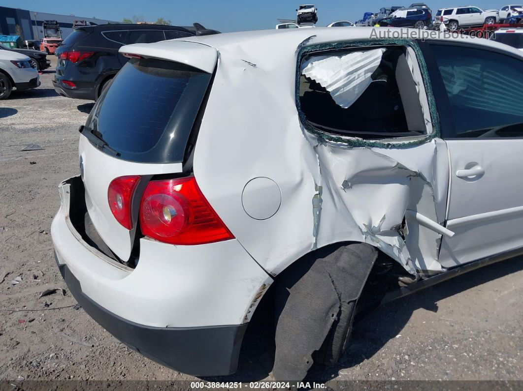 2008 Volkswagen Gti 2-door White vin: WVWFV71K48W319351