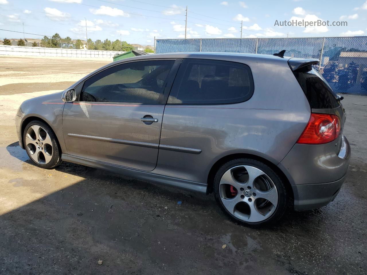 2008 Volkswagen Gti  Gray vin: WVWFV71K58W063396