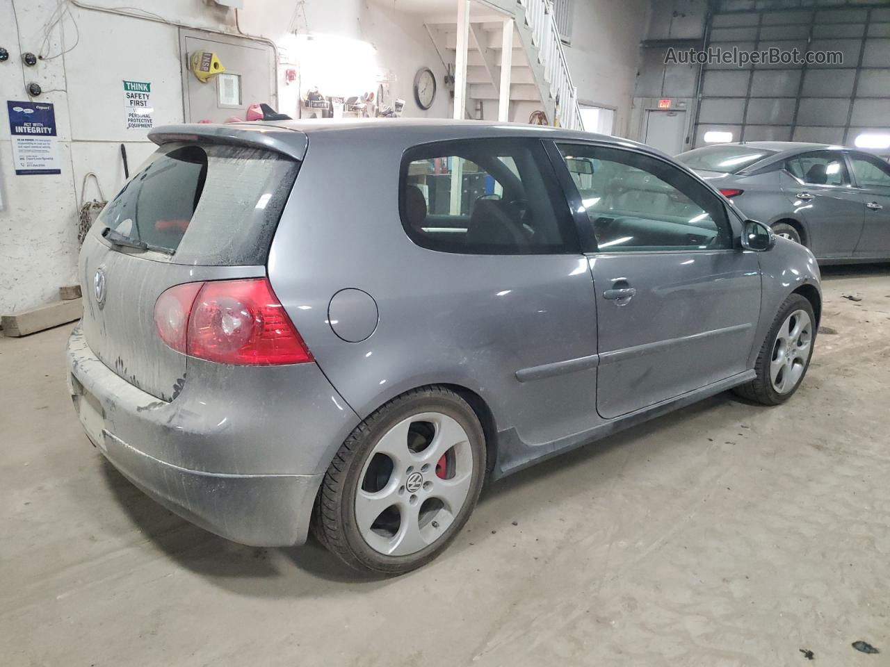 2009 Volkswagen Gti  Серый vin: WVWFV71K59W124604