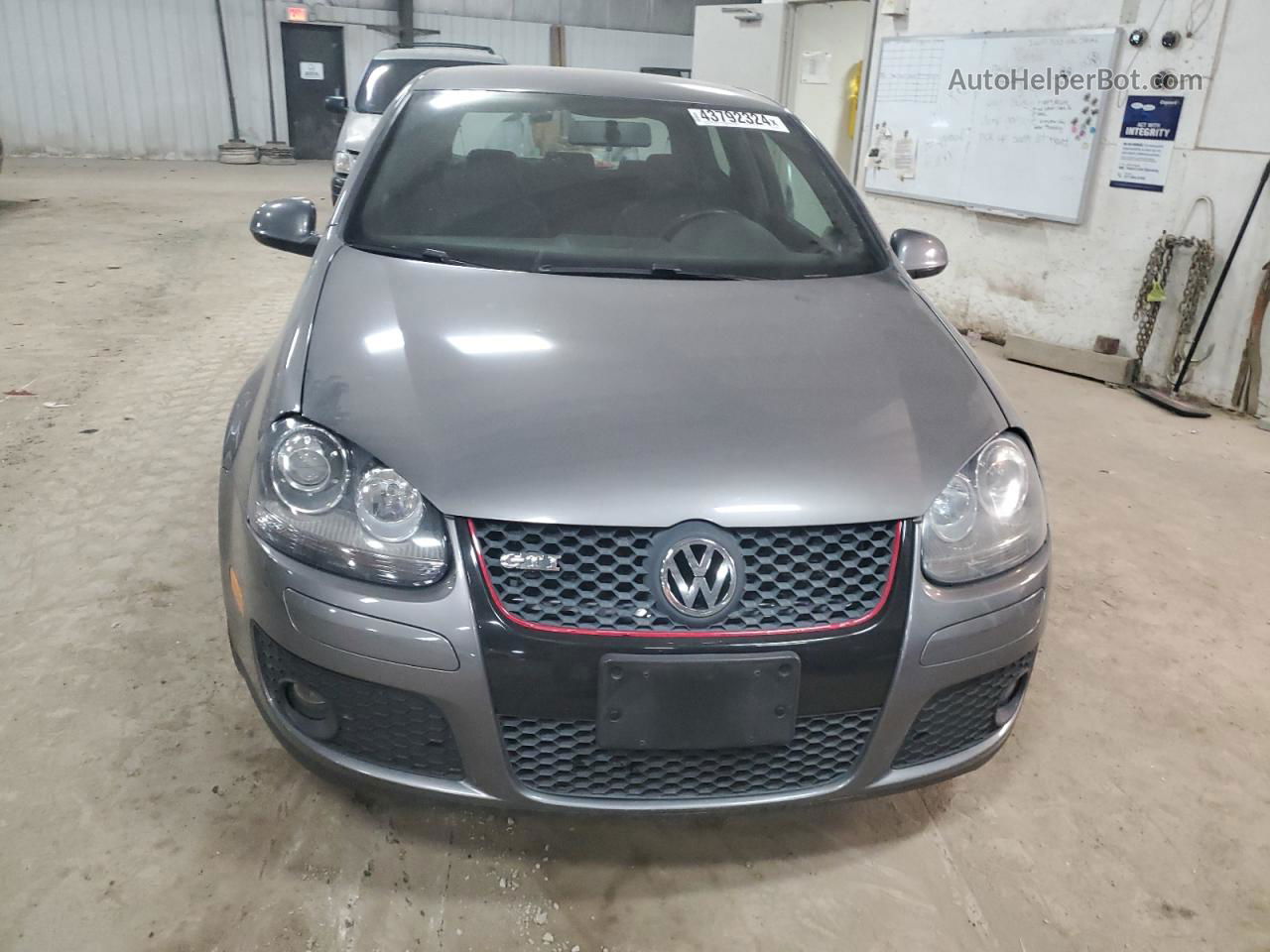 2009 Volkswagen Gti  Серый vin: WVWFV71K59W124604