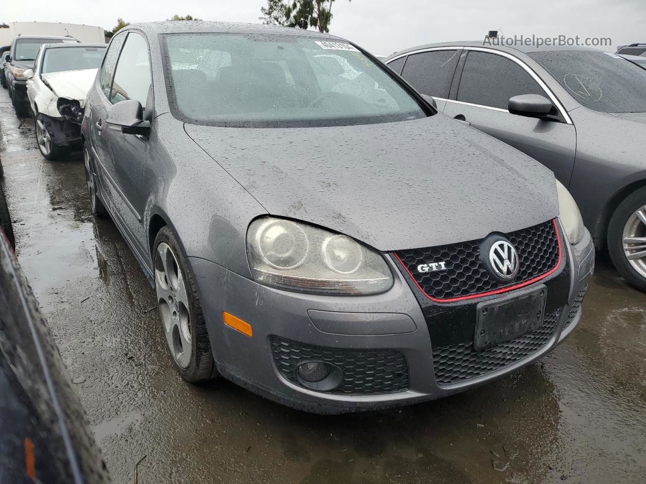 2008 Volkswagen Gti  Gray vin: WVWFV71K68W123234