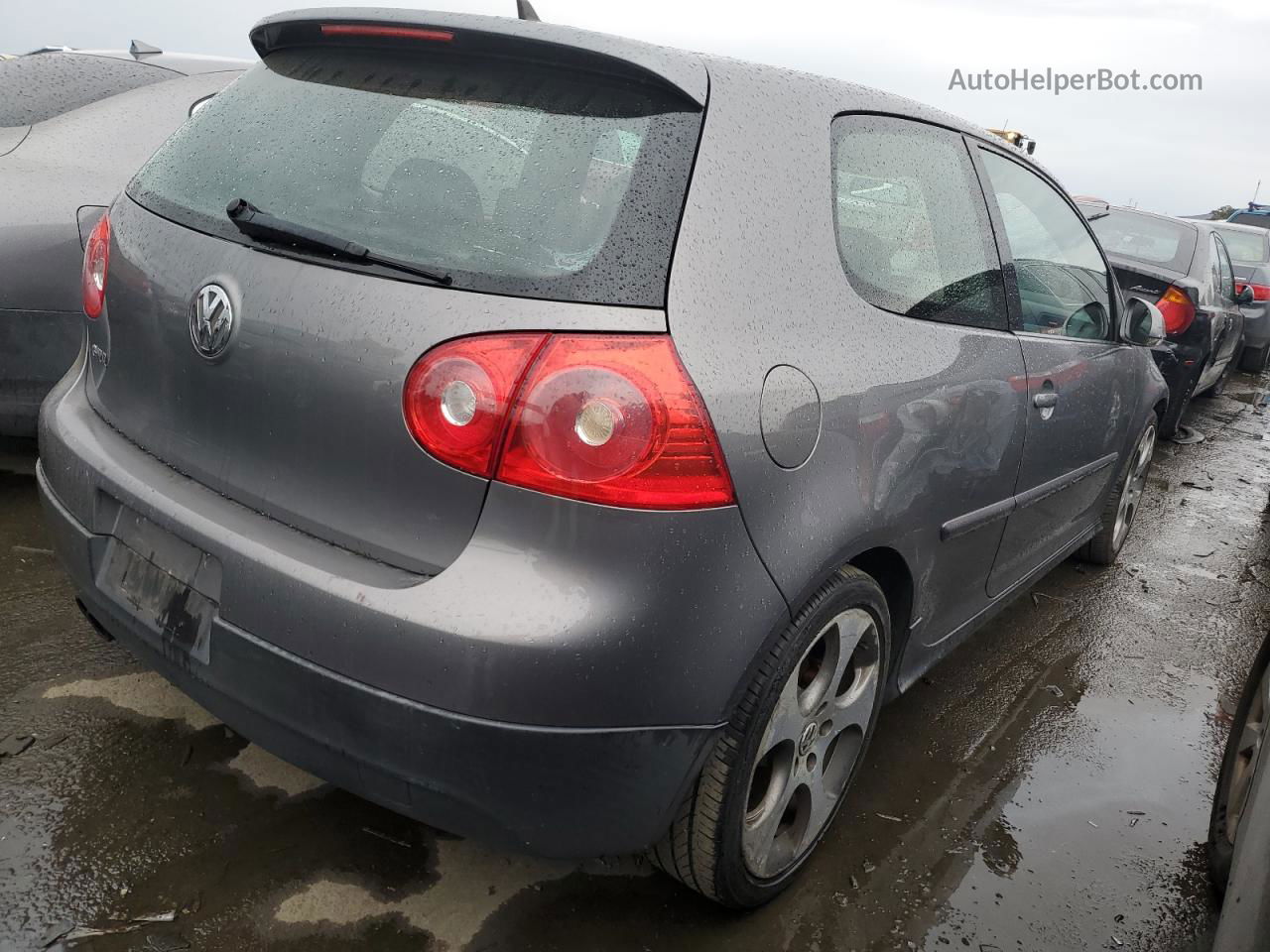 2008 Volkswagen Gti  Gray vin: WVWFV71K68W123234