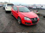 2009 Volkswagen Gti 2-door Красный vin: WVWFV71K69W140892