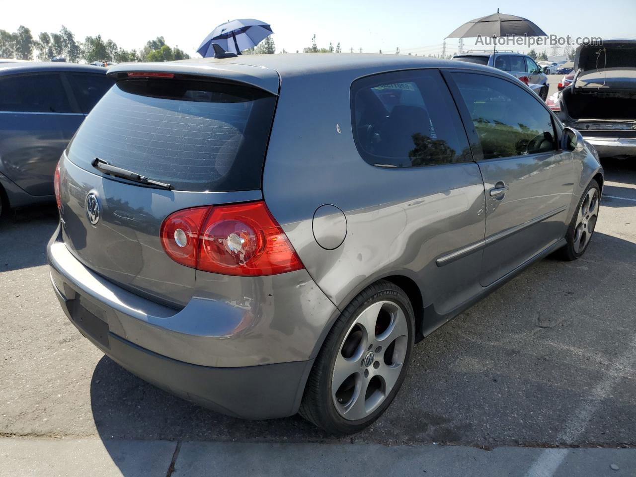 2008 Volkswagen Gti  Серый vin: WVWFV71K78W069037