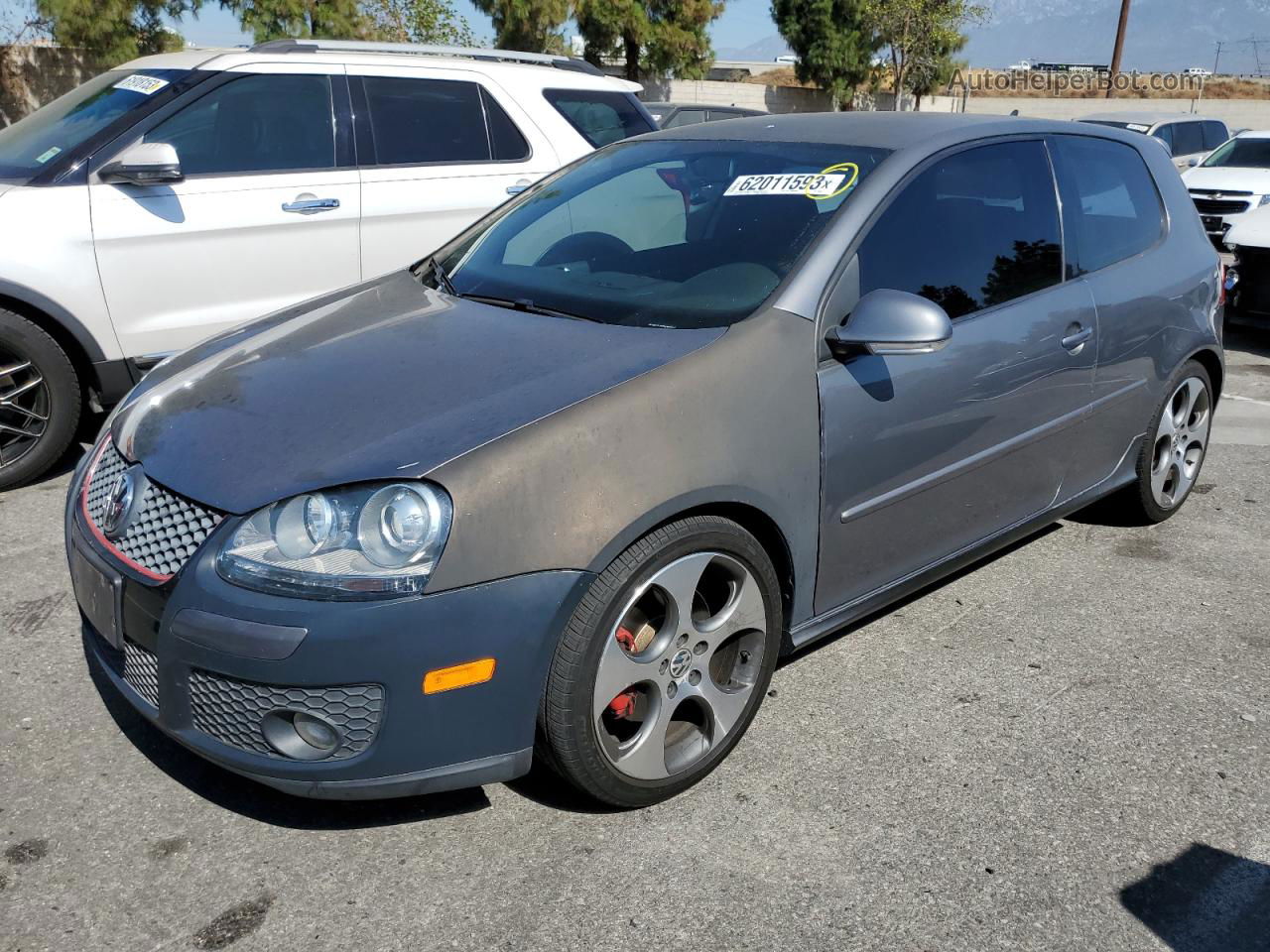 2008 Volkswagen Gti  Серый vin: WVWFV71K78W069037