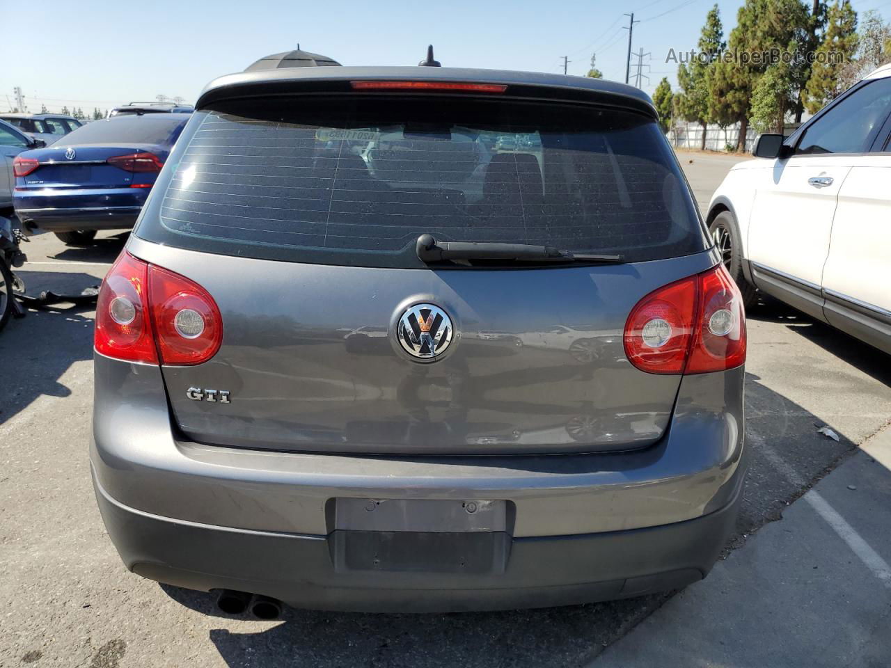 2008 Volkswagen Gti  Gray vin: WVWFV71K78W069037