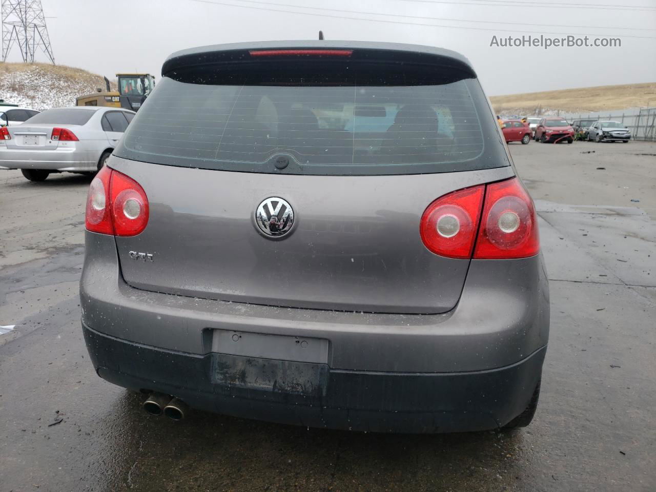 2008 Volkswagen Gti  Gray vin: WVWFV71K78W197682