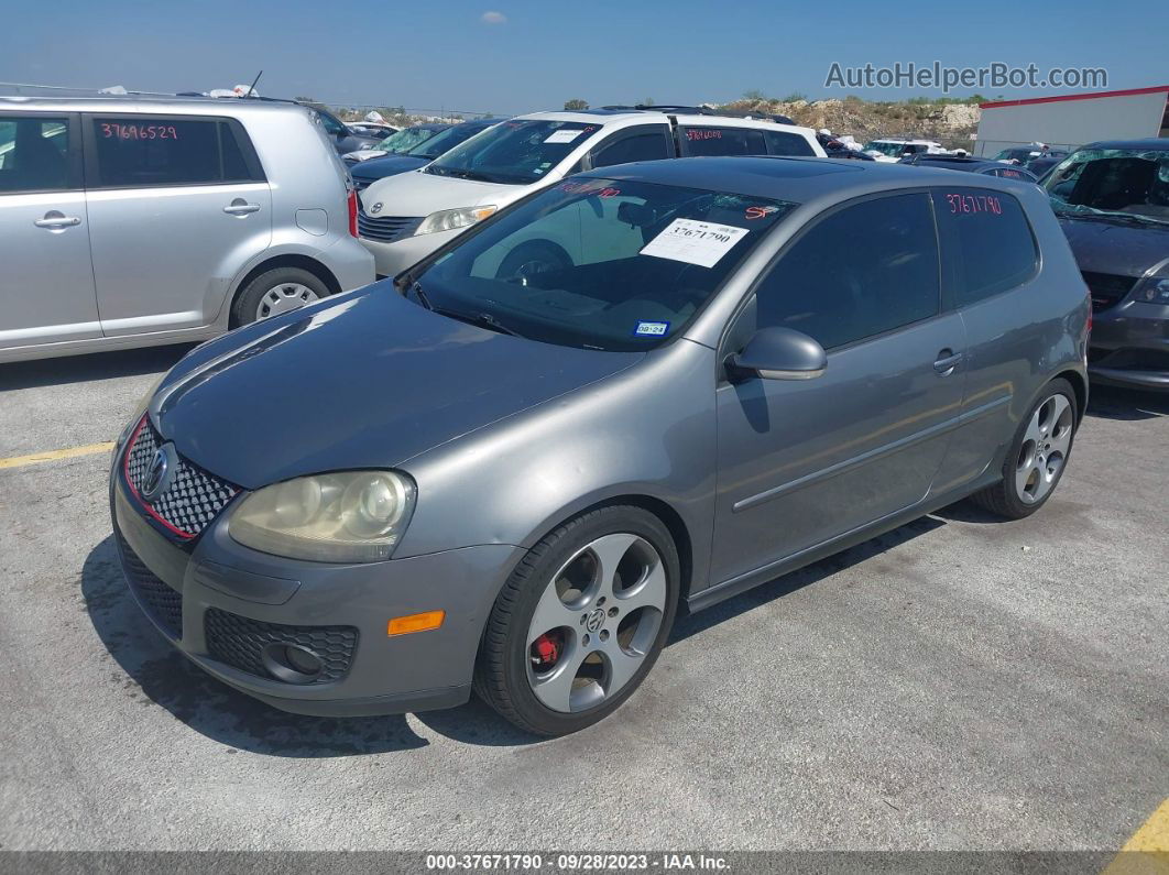 2009 Volkswagen Gti   Gray vin: WVWFV71K79W119761