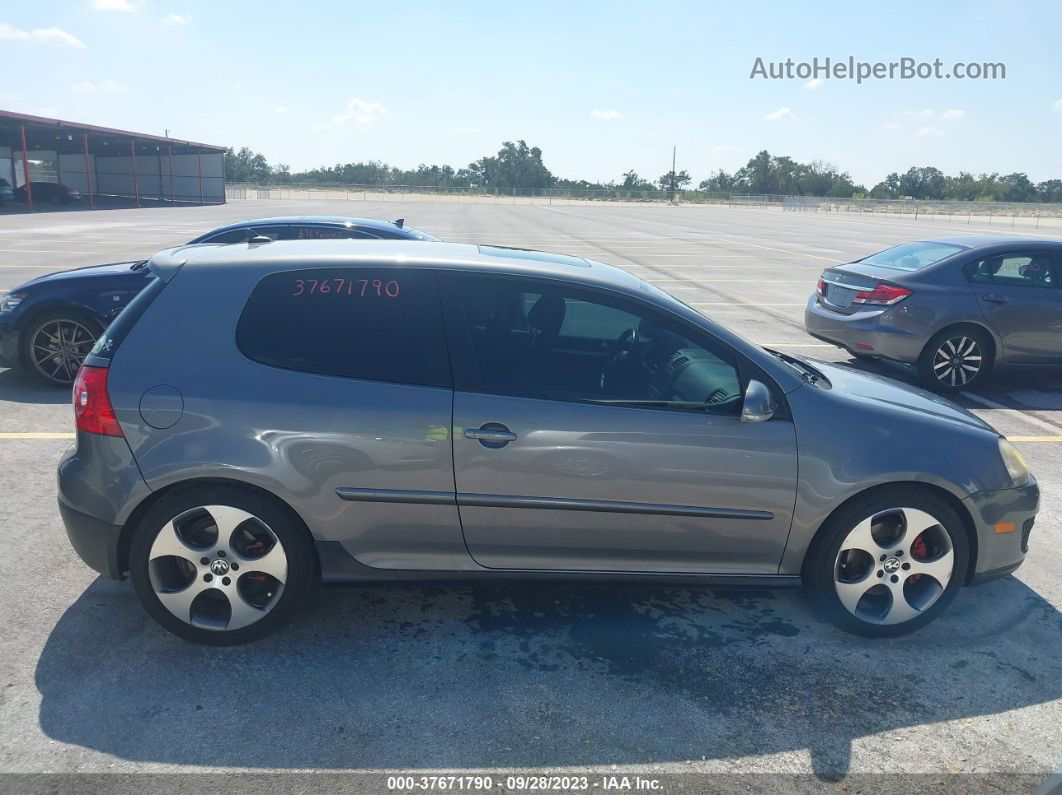 2009 Volkswagen Gti   Gray vin: WVWFV71K79W119761