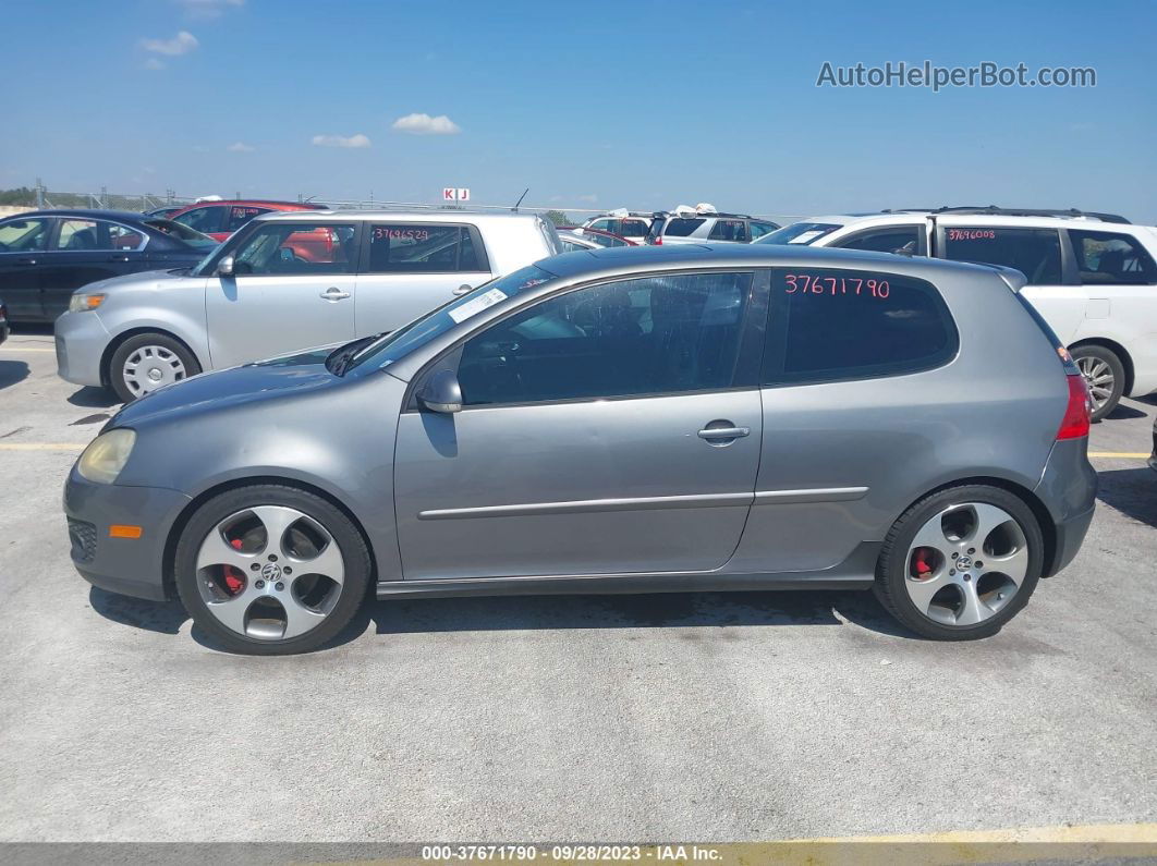 2009 Volkswagen Gti   Gray vin: WVWFV71K79W119761