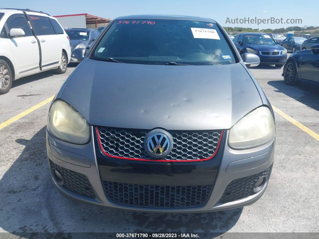 2009 Volkswagen Gti   Gray vin: WVWFV71K79W119761