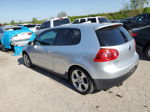 2008 Volkswagen Gti  Silver vin: WVWFV71K88W031929