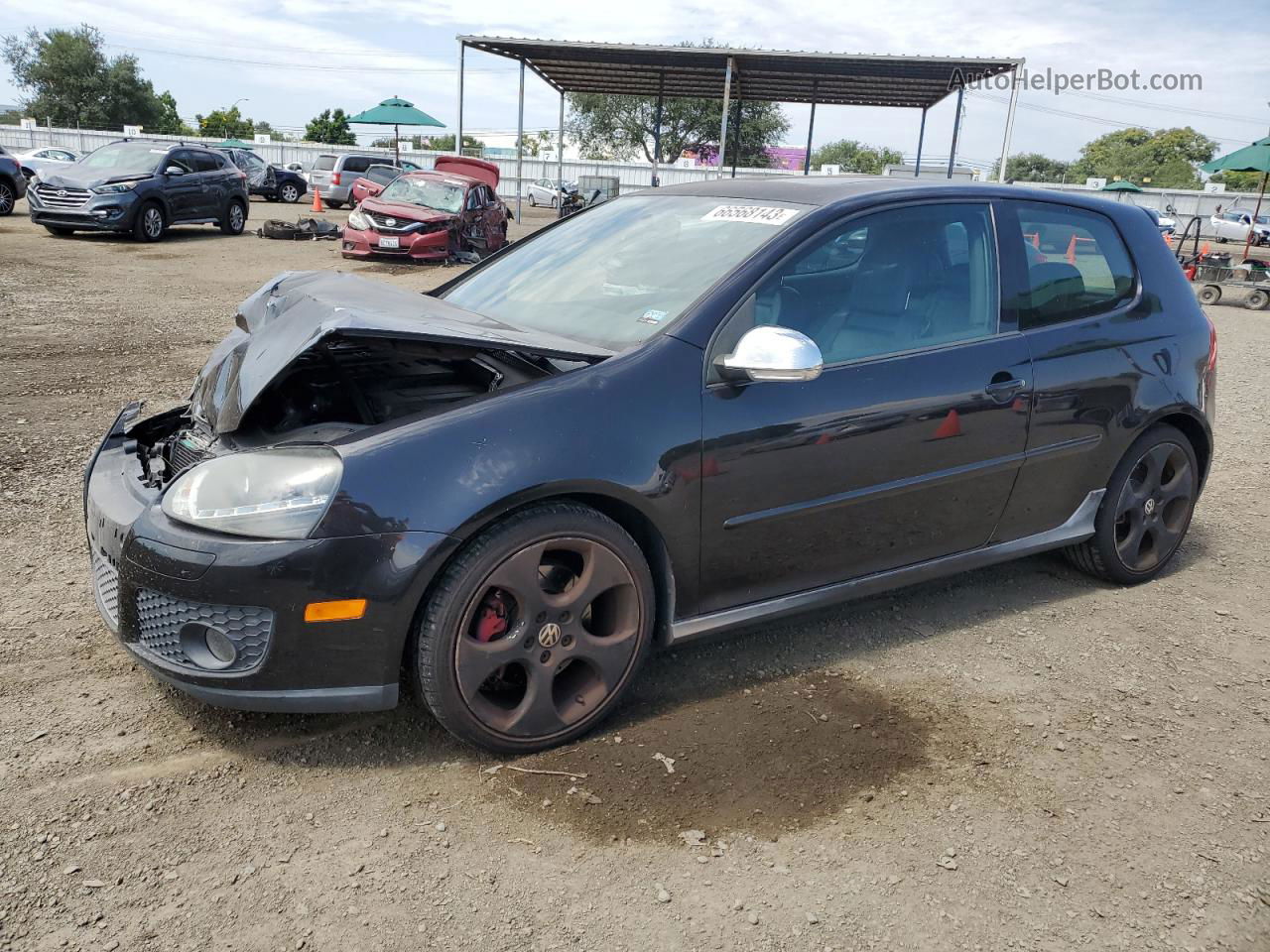 2008 Volkswagen Gti  Gray vin: WVWFV71K98W176543