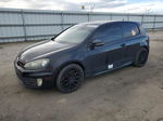 2010 Volkswagen Gti  Black vin: WVWFV7AJ1AW217437