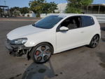 2010 Volkswagen Gti  White vin: WVWFV7AJ2AW249409