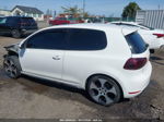 2010 Volkswagen Gti 2-door White vin: WVWFV7AJ6AW198559