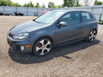 2010 Volkswagen Gti  Gray vin: WVWFV7AJ8AW236664