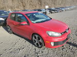 2010 Volkswagen Gti  Red vin: WVWFV7AJXAW305371