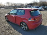 2010 Volkswagen Gti  Красный vin: WVWFV7AJXAW305371