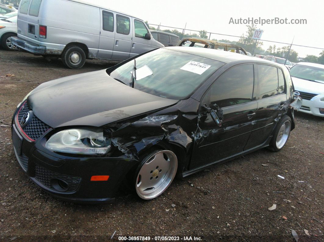 2008 Volkswagen Gti   Black vin: WVWGD71K28W284980