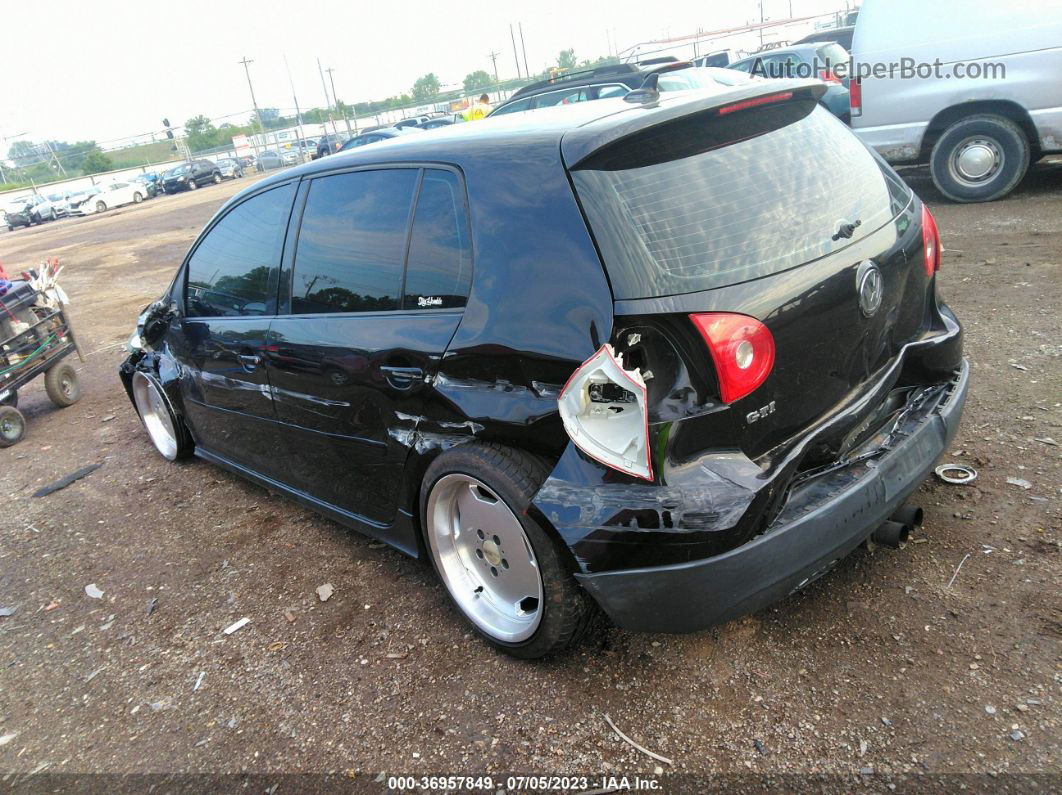 2008 Volkswagen Gti   Black vin: WVWGD71K28W284980