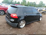 2008 Volkswagen Gti   Black vin: WVWGD71K28W284980