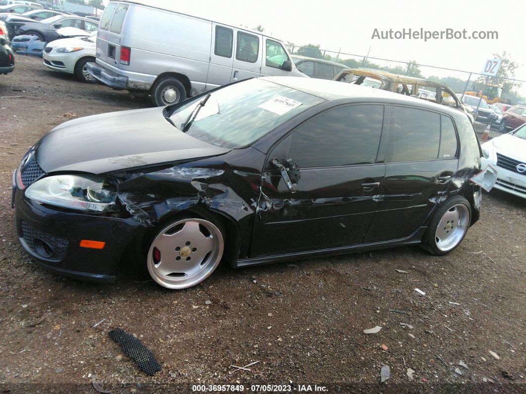 2008 Volkswagen Gti   Black vin: WVWGD71K28W284980