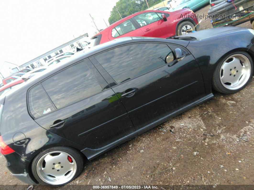 2008 Volkswagen Gti   Black vin: WVWGD71K28W284980