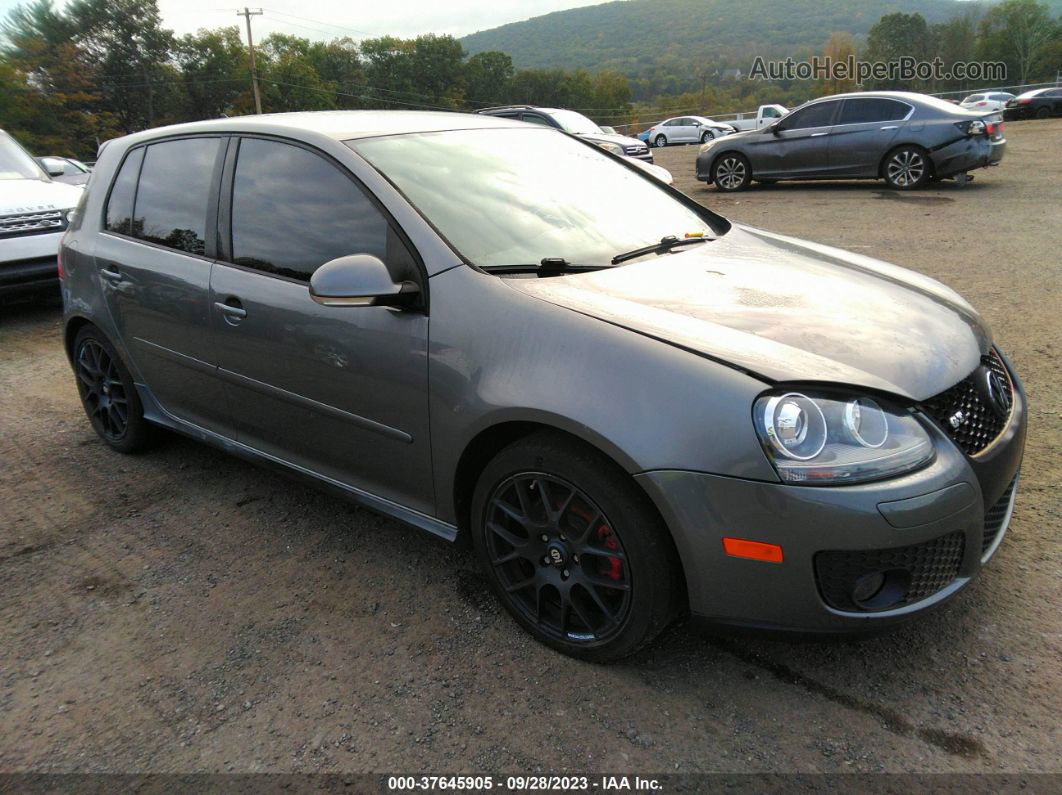 2009 Volkswagen Gti   Gray vin: WVWGD71K69W024714