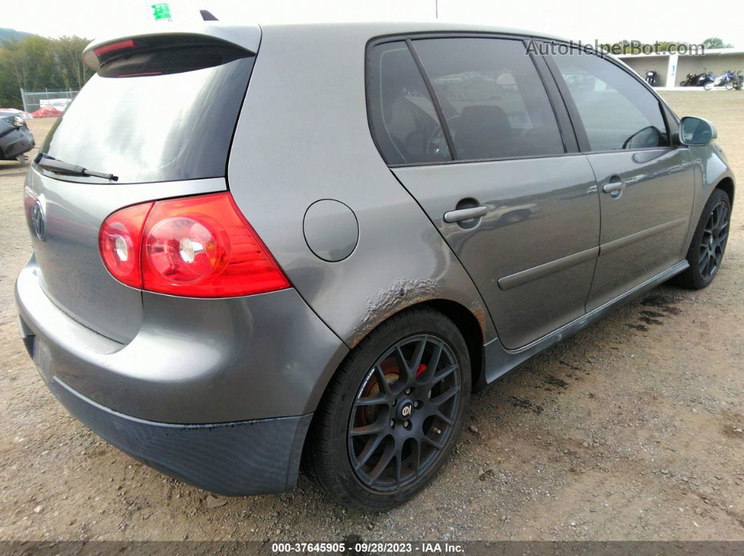 2009 Volkswagen Gti   Gray vin: WVWGD71K69W024714