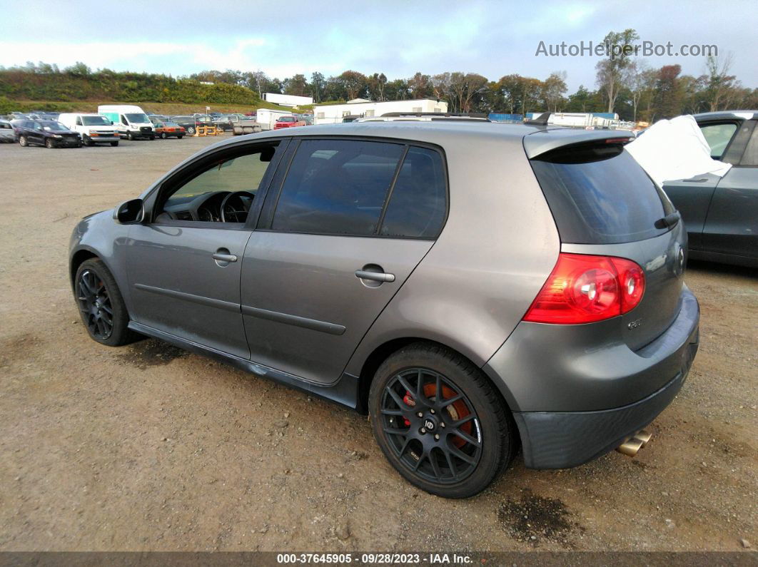 2009 Volkswagen Gti   Gray vin: WVWGD71K69W024714