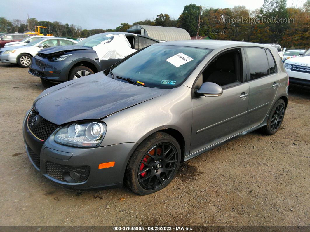 2009 Volkswagen Gti   Gray vin: WVWGD71K69W024714