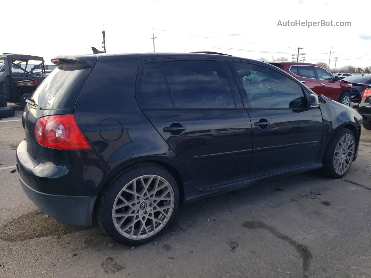 2009 Volkswagen Gti  Black vin: WVWGD71K69W094746