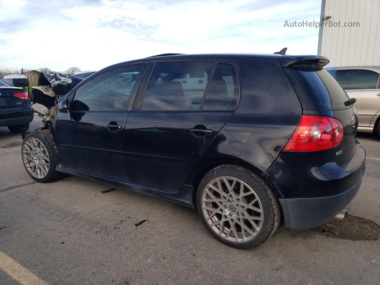 2009 Volkswagen Gti  Черный vin: WVWGD71K69W094746