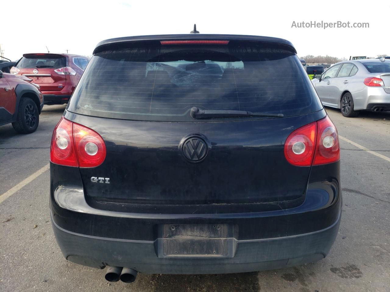 2009 Volkswagen Gti  Black vin: WVWGD71K69W094746